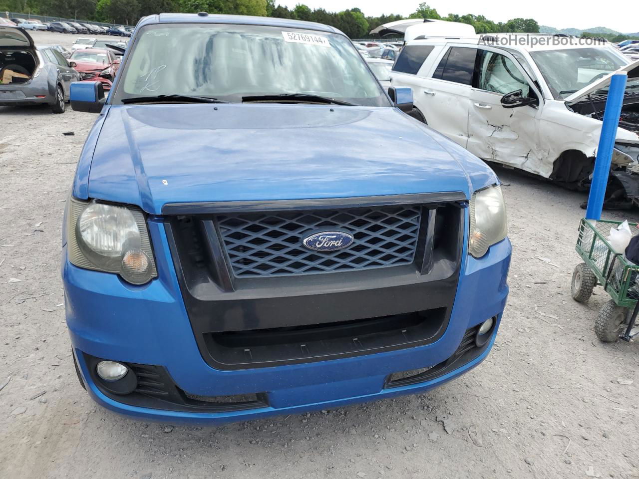 2010 Ford Explorer Sport Trac Limited Blue vin: 1FMEU3DE5AUA47791