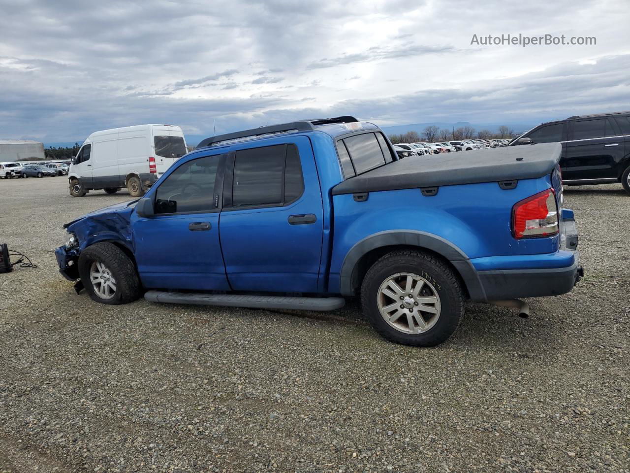 2010 Ford Explorer Sport Trac Xlt Blue vin: 1FMEU5BE2AUF07567