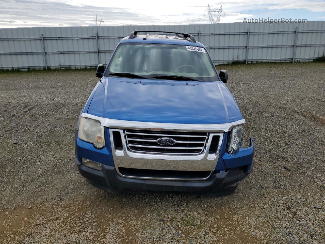 2010 Ford Explorer Sport Trac Xlt Blue vin: 1FMEU5BE2AUF07567