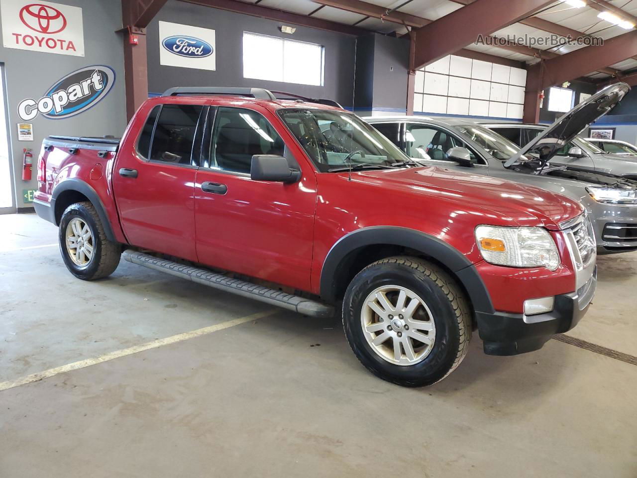 2010 Ford Explorer Sport Trac Xlt Red vin: 1FMEU5BE3AUA56889