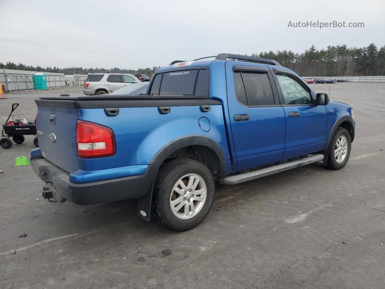 2010 Ford Explorer Sport Trac Xlt Blue vin: 1FMEU5BE4AUA34500