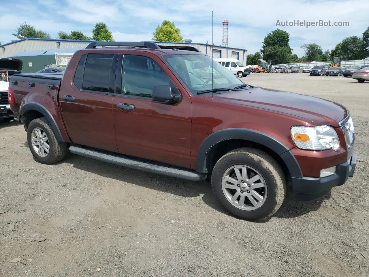 2010 Ford Explorer Sport Trac Xlt Maroon vin: 1FMEU5BE4AUF07165