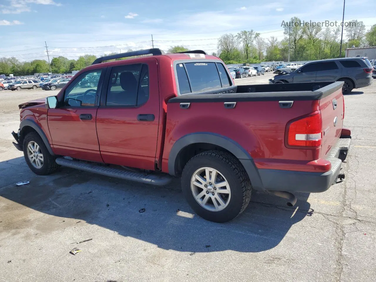 2010 Ford Explorer Sport Trac Xlt Red vin: 1FMEU5BE6AUF00203