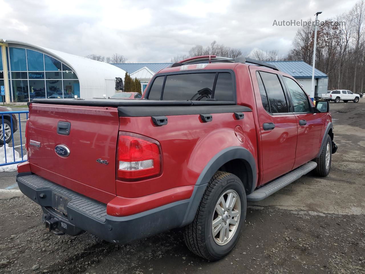 2010 Ford Explorer Sport Trac Xlt Red vin: 1FMEU5BE9AUA20737