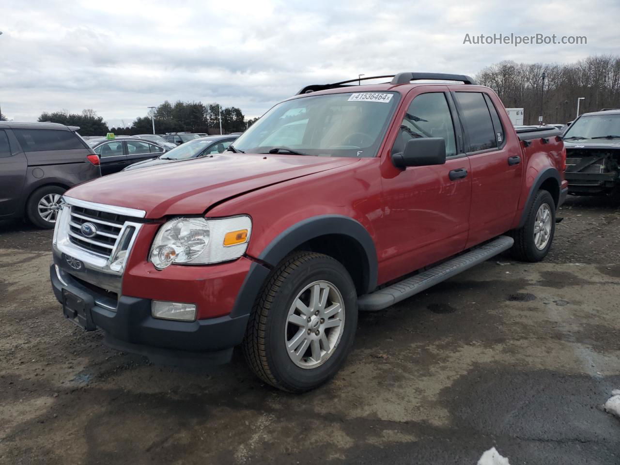 2010 Ford Explorer Sport Trac Xlt Red vin: 1FMEU5BE9AUA20737