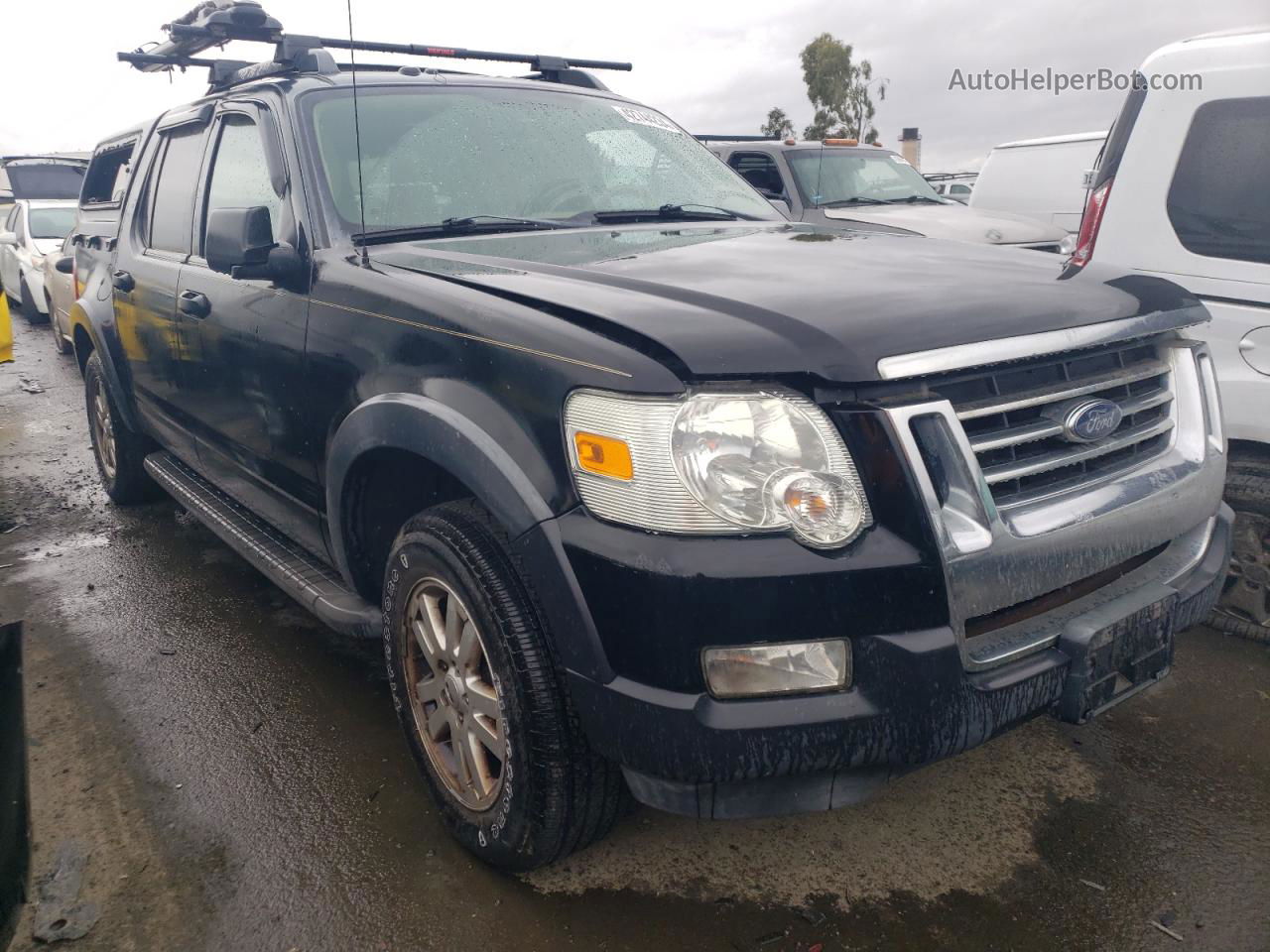 2010 Ford Explorer Sport Trac Xlt Black vin: 1FMEU5BEXAUF03752