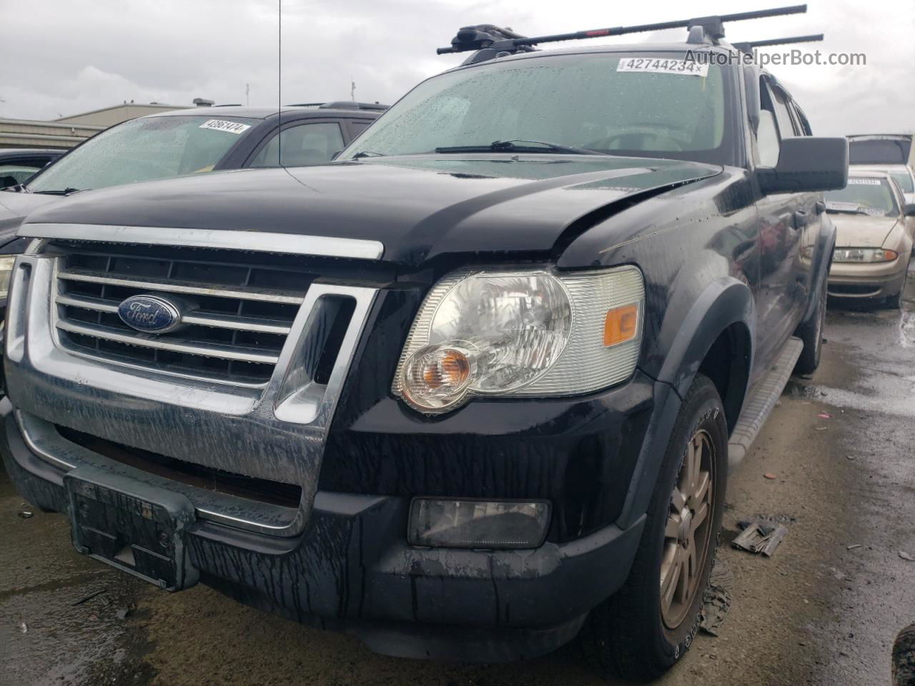 2010 Ford Explorer Sport Trac Xlt Black vin: 1FMEU5BEXAUF03752