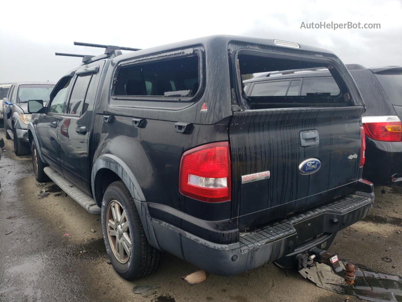 2010 Ford Explorer Sport Trac Xlt Black vin: 1FMEU5BEXAUF03752