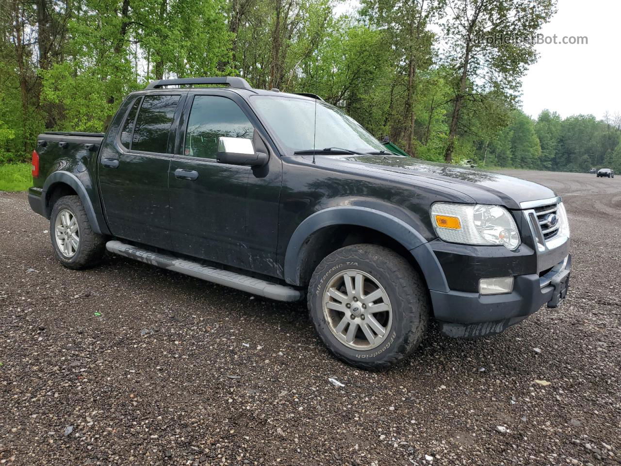 2010 Ford Explorer Sport Trac Xlt Black vin: 1FMEU5BEXAUF04691