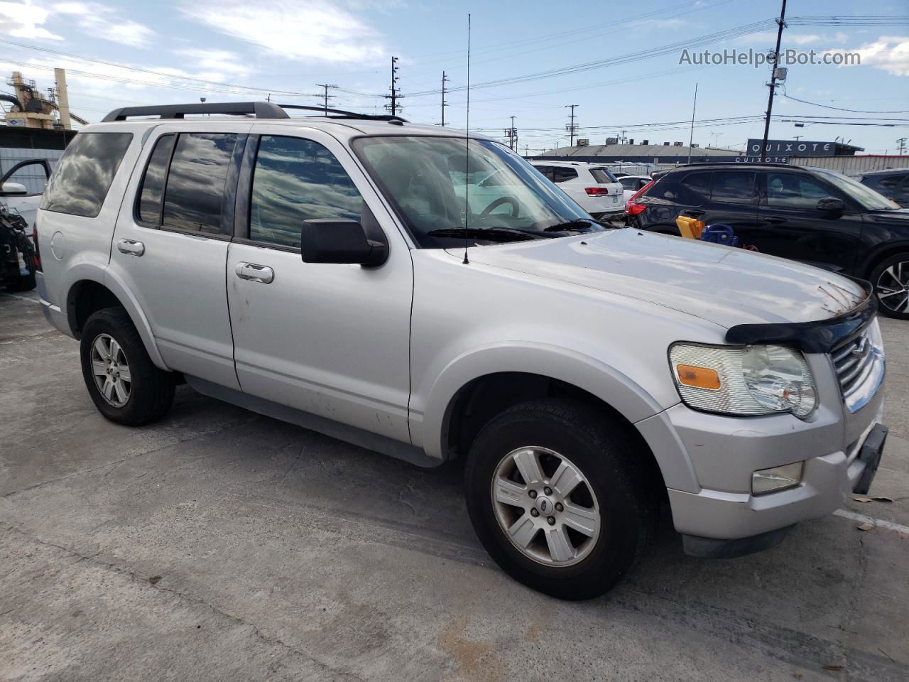 2010 Ford Explorer Xlt Silver vin: 1FMEU6DE0AUA93790