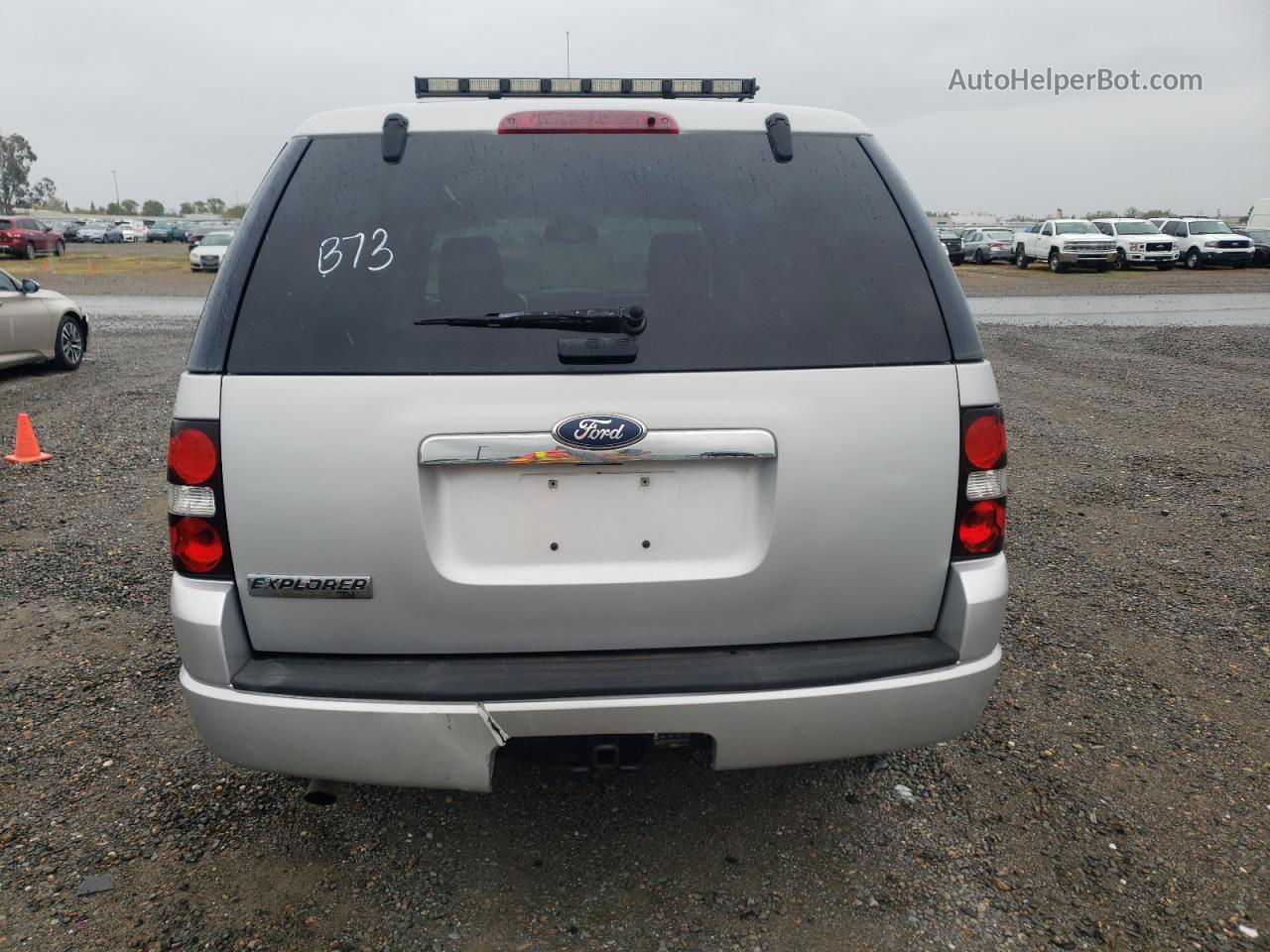 2010 Ford Explorer Xlt Silver vin: 1FMEU6DE0AUB06974