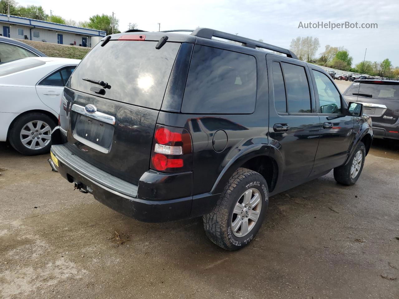 2010 Ford Explorer Xlt Black vin: 1FMEU6DE3AUA15049