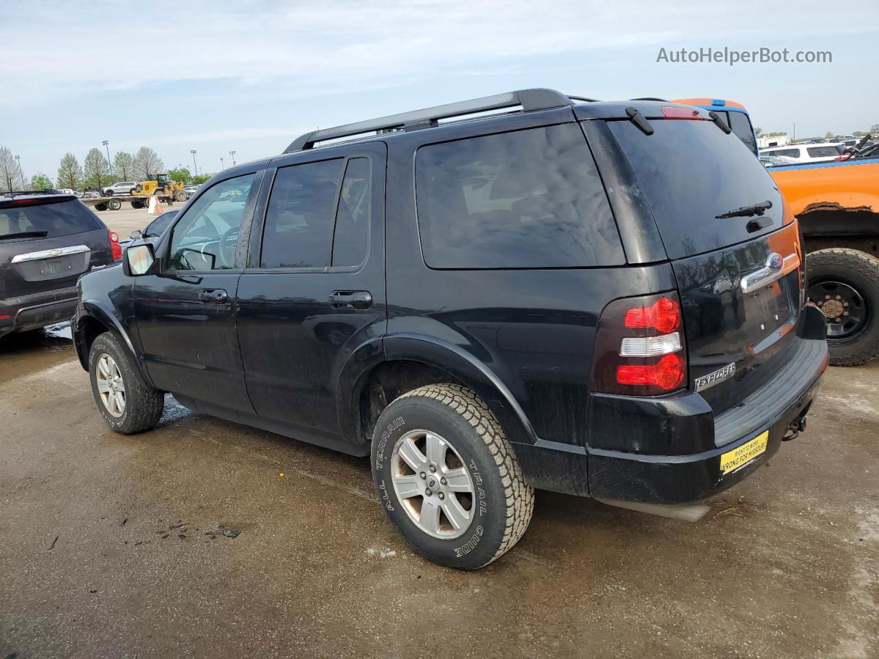 2010 Ford Explorer Xlt Black vin: 1FMEU6DE3AUA15049