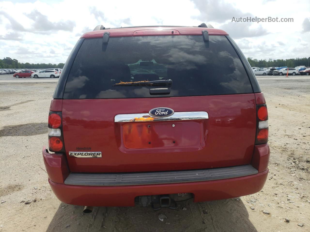 2010 Ford Explorer Xlt Burgundy vin: 1FMEU6DE3AUA91807