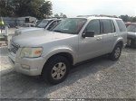 2010 Ford Explorer Xlt Silver vin: 1FMEU6DE6AUA30029