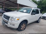 2010 Ford Explorer Xlt White vin: 1FMEU6DE8AUA43879