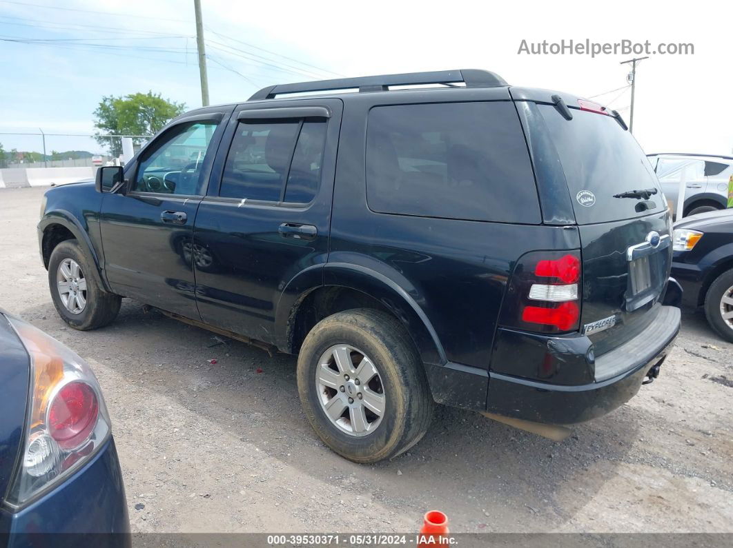 2010 Ford Explorer Xlt Black vin: 1FMEU6DE8AUA47298