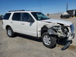 2010 Ford Explorer Xlt White vin: 1FMEU6DE9AUA76356