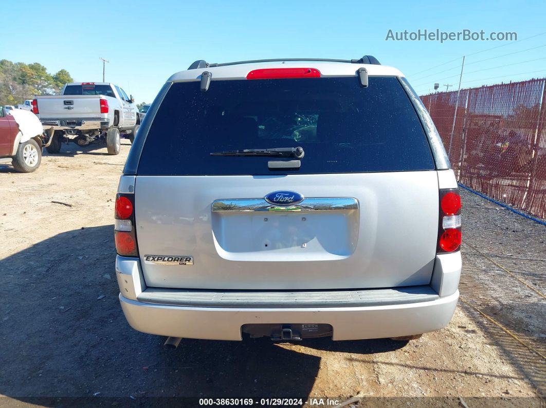 2010 Ford Explorer Xlt Silver vin: 1FMEU6DEXAUA07661