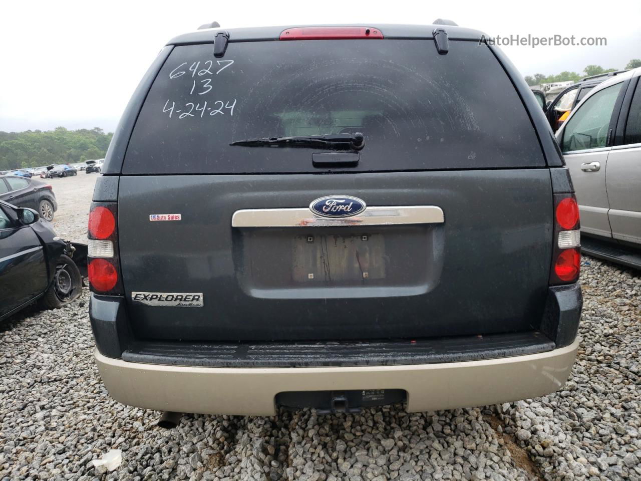 2010 Ford Explorer Eddie Bauer Green vin: 1FMEU6EE0AUA26427