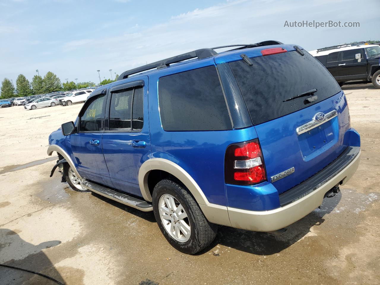 2010 Ford Explorer Eddie Bauer Синий vin: 1FMEU6EE0AUA87096