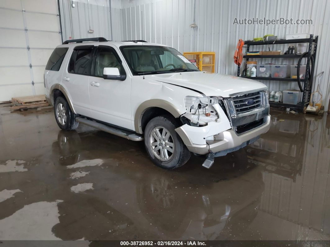 2010 Ford Explorer Eddie Bauer Белый vin: 1FMEU6EE1AUA19020