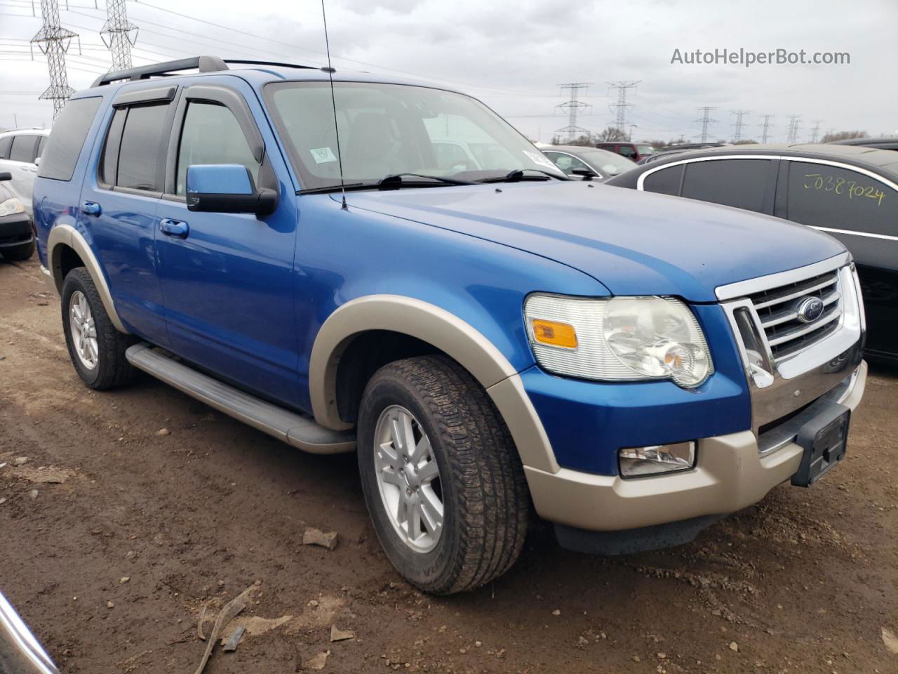 2010 Ford Explorer Eddie Bauer Blue vin: 1FMEU6EE2AUA18801