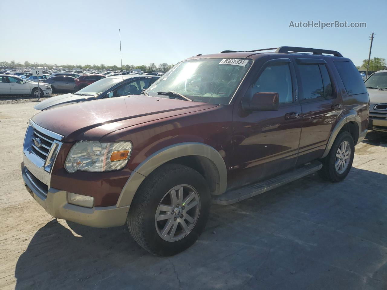 2010 Ford Explorer Eddie Bauer Brown vin: 1FMEU6EE2AUA73331