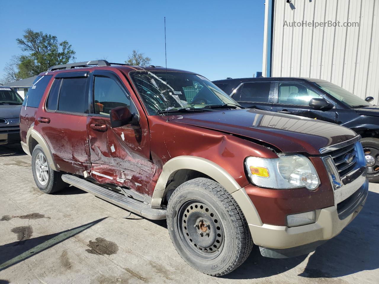 2010 Ford Explorer Eddie Bauer Brown vin: 1FMEU6EE2AUA73331