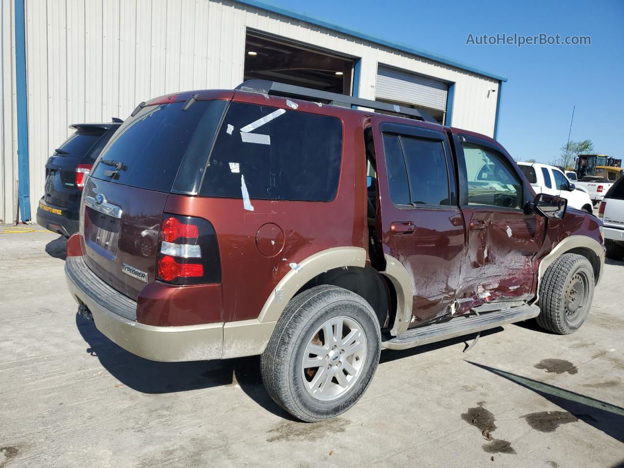 2010 Ford Explorer Eddie Bauer Brown vin: 1FMEU6EE2AUA73331