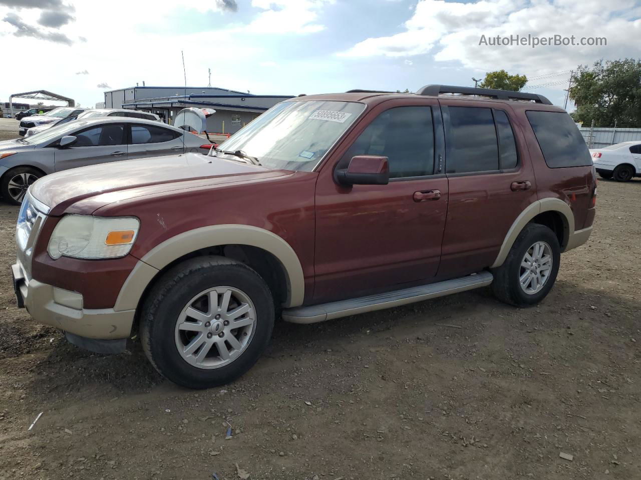 2010 Ford Explorer Eddie Bauer Brown vin: 1FMEU6EE2AUA99377