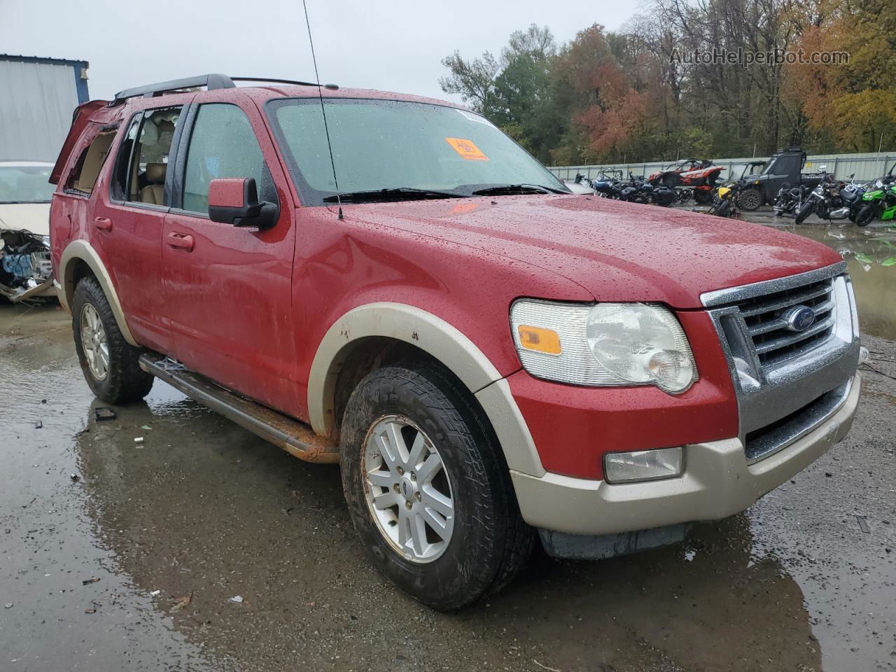 2010 Ford Explorer Eddie Bauer Red vin: 1FMEU6EE3AUA19049