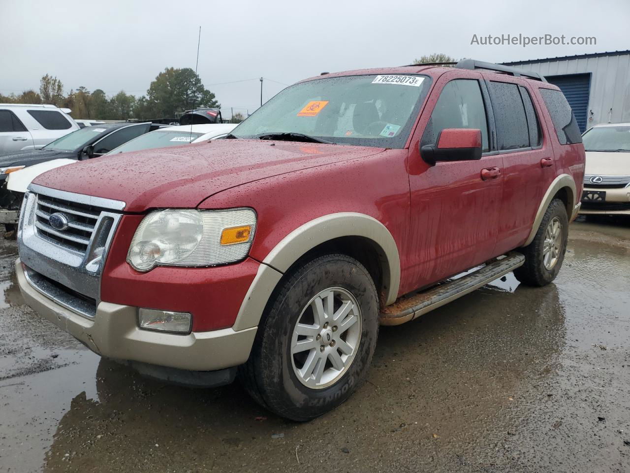 2010 Ford Explorer Eddie Bauer Red vin: 1FMEU6EE3AUA19049