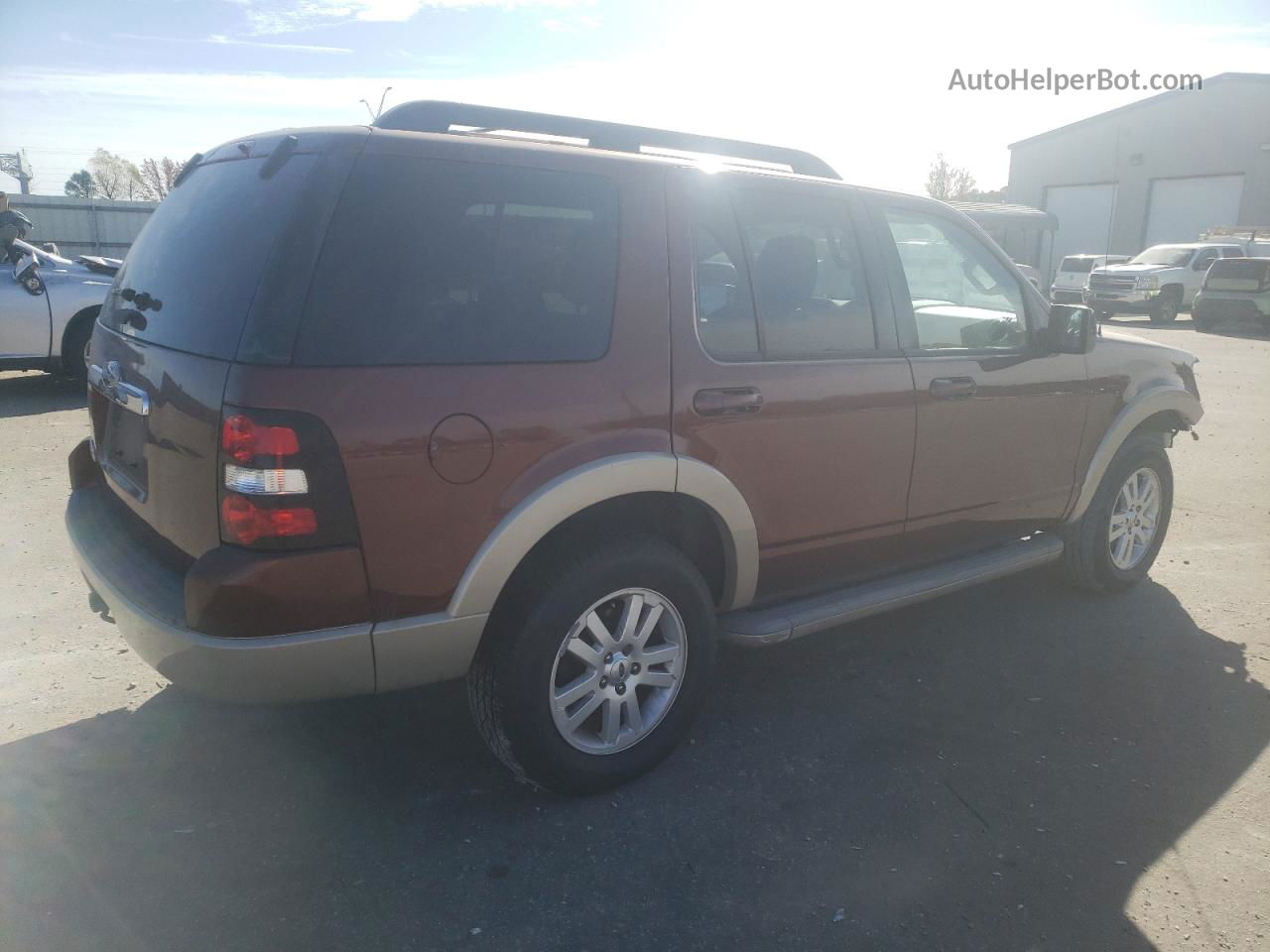 2010 Ford Explorer Eddie Bauer Brown vin: 1FMEU6EE3AUA71345