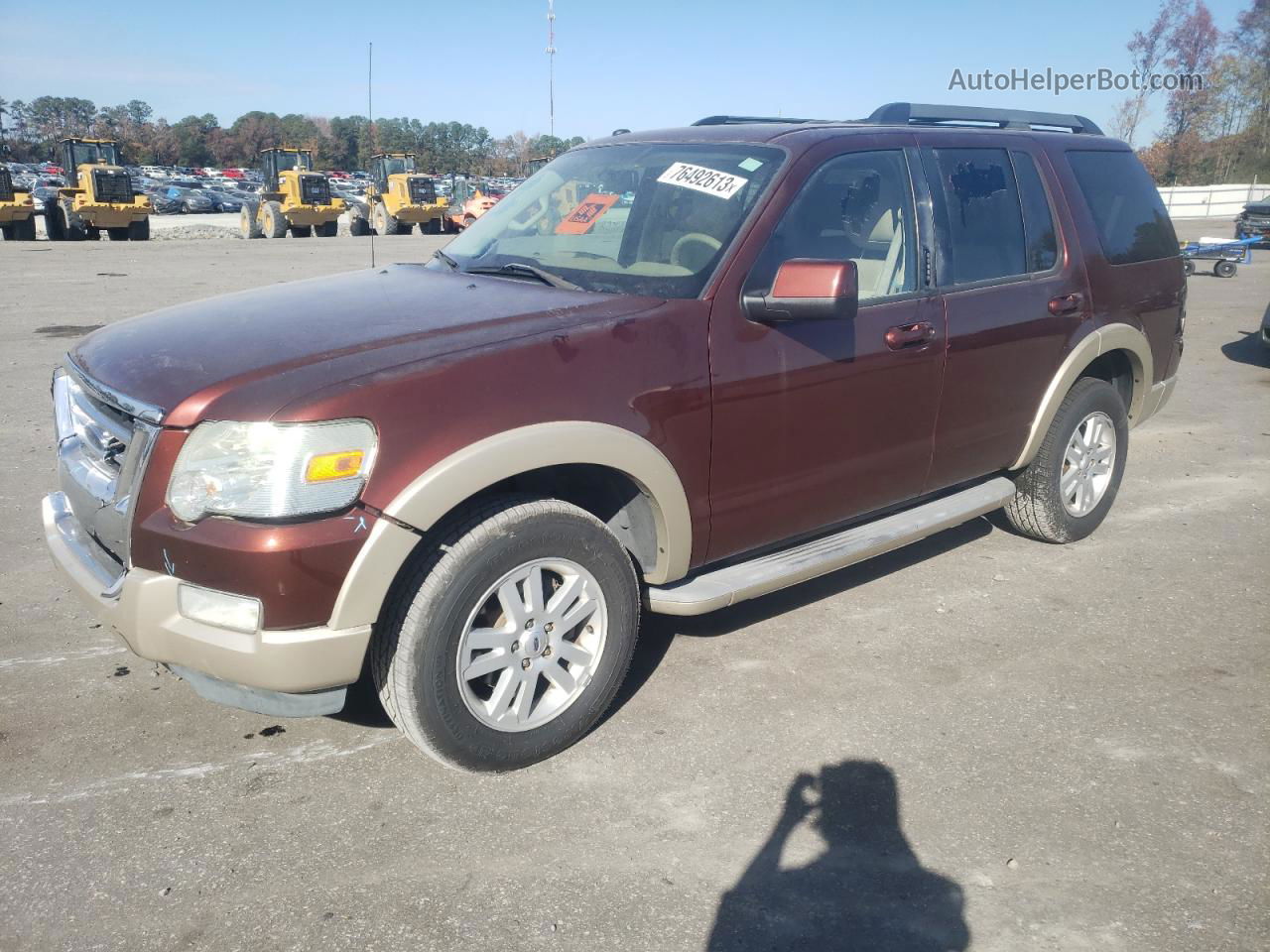 2010 Ford Explorer Eddie Bauer Brown vin: 1FMEU6EE3AUA71345