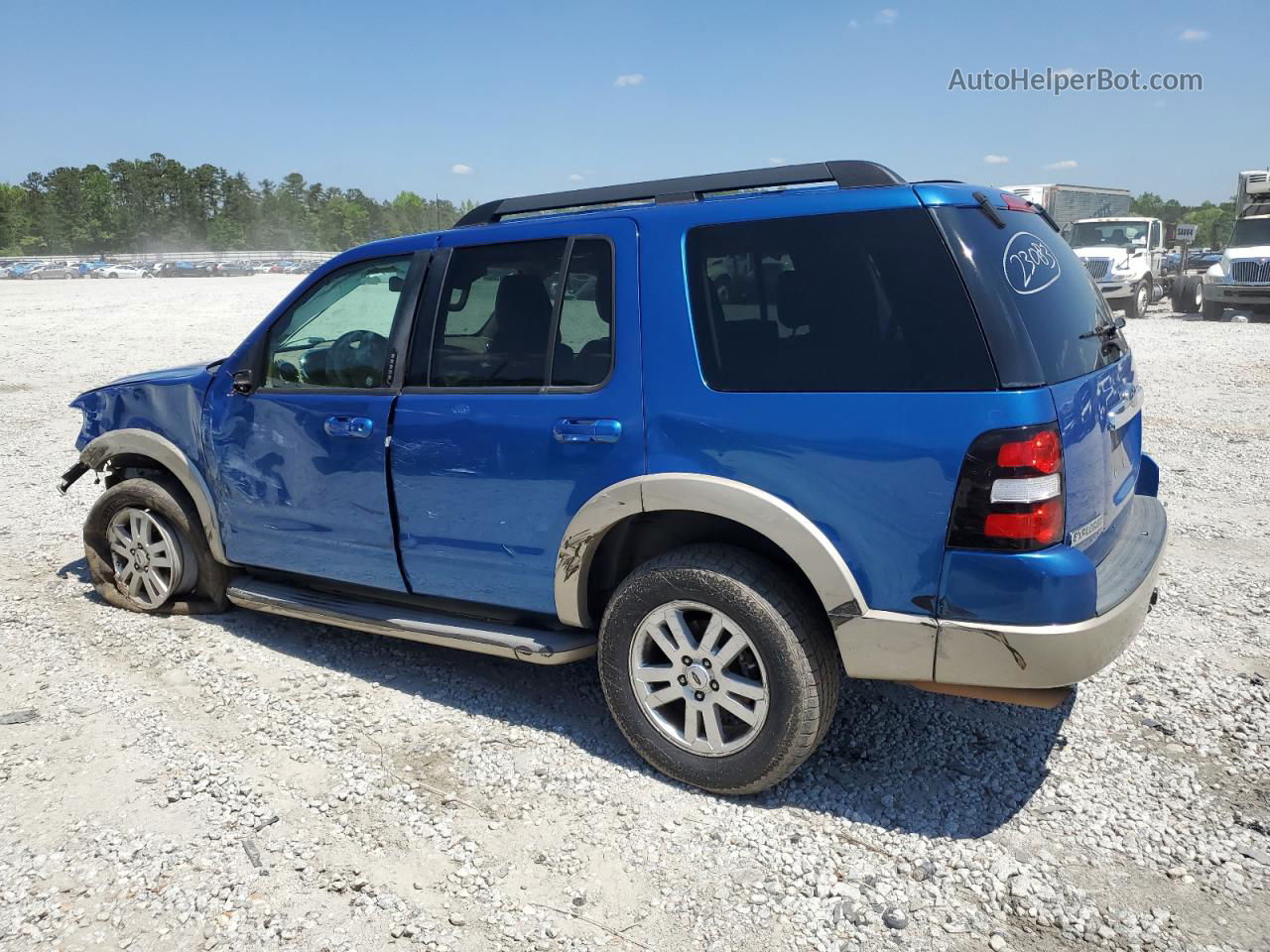 2010 Ford Explorer Eddie Bauer Синий vin: 1FMEU6EE5AUA23992