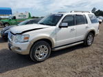 2010 Ford Explorer Eddie Bauer White vin: 1FMEU6EE5AUA98160