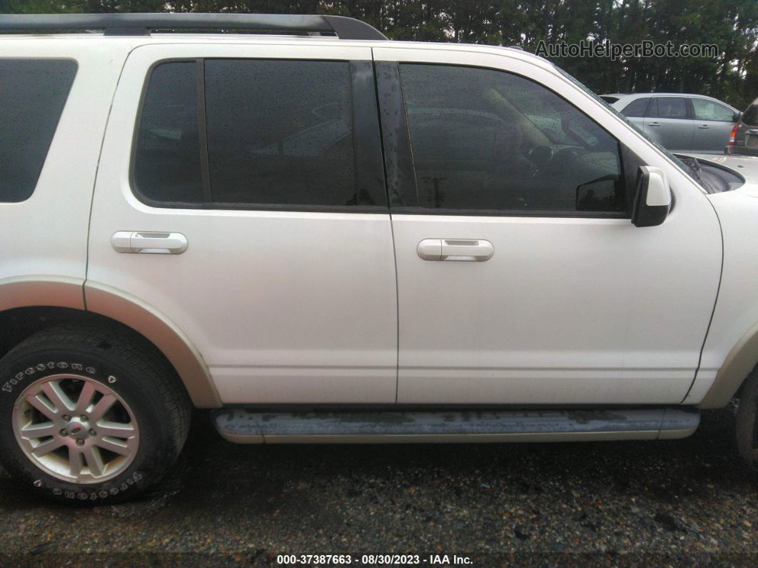 2010 Ford Explorer Eddie Bauer White vin: 1FMEU6EE7AUA03968