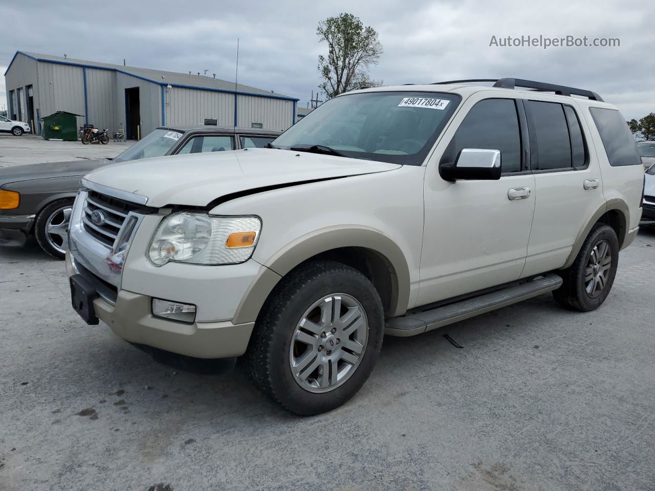 2010 Ford Explorer Eddie Bauer Белый vin: 1FMEU6EE8AUA24618