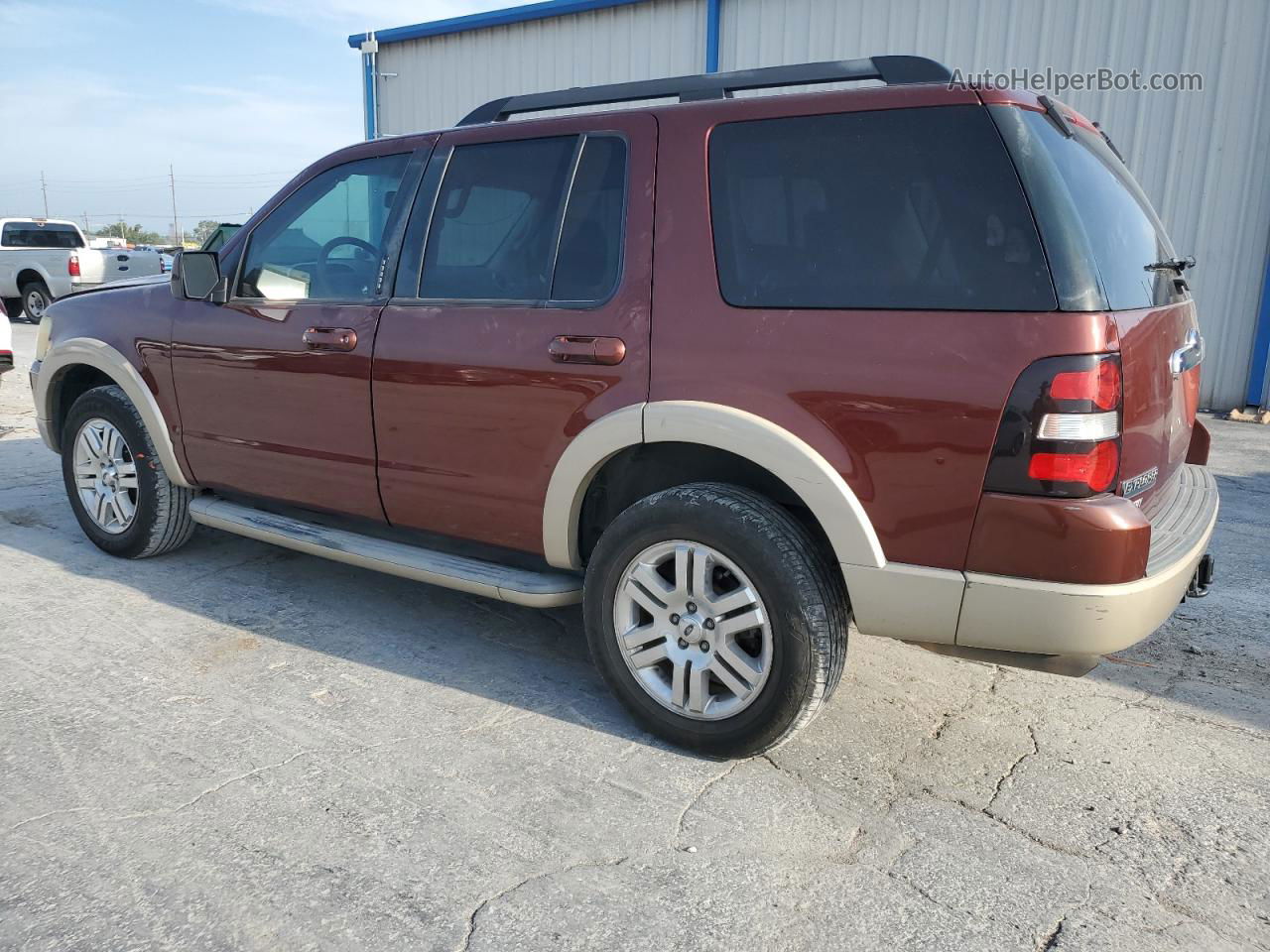 2010 Ford Explorer Eddie Bauer Темно-бордовый vin: 1FMEU6EE9AUA36549