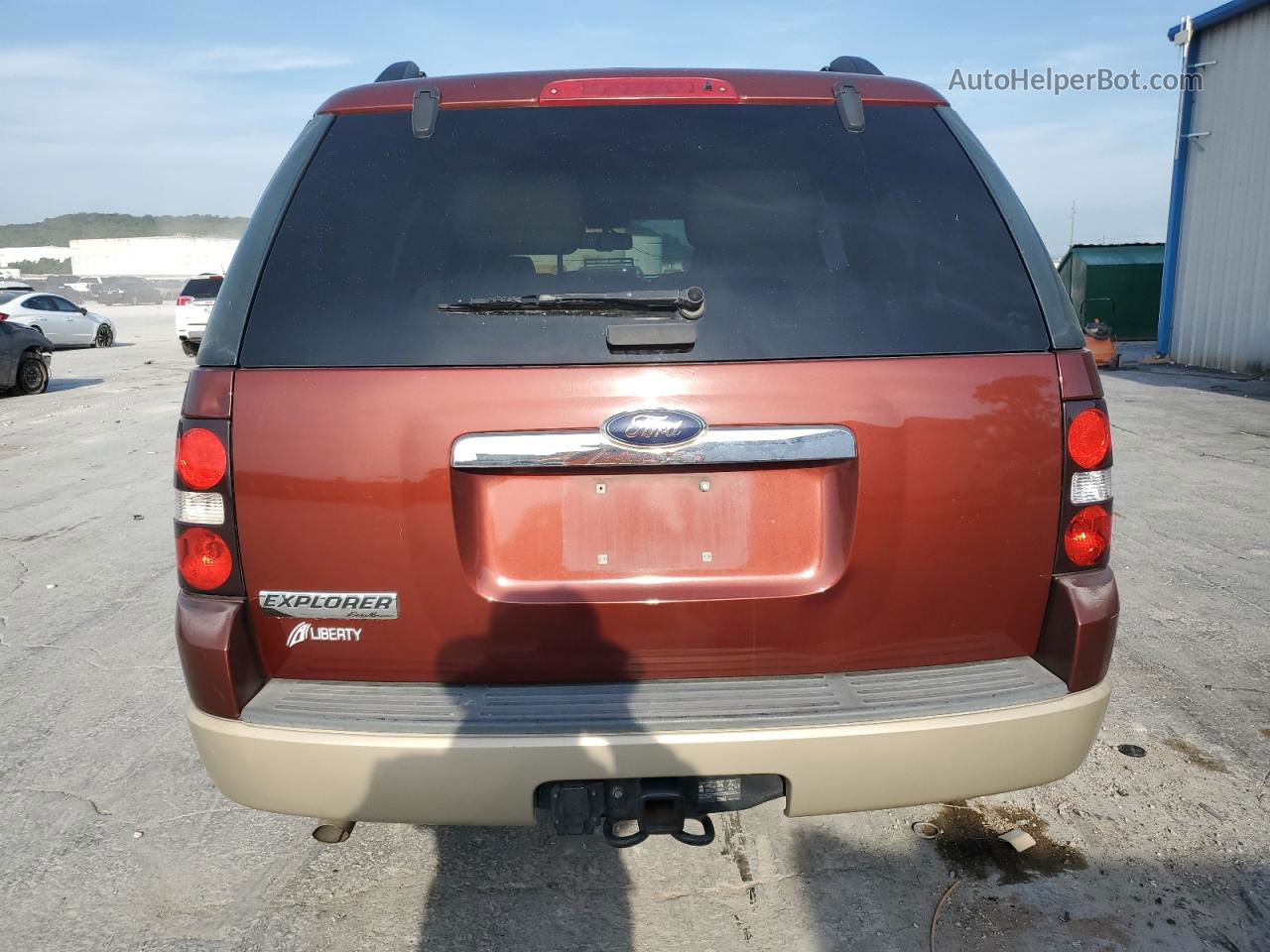 2010 Ford Explorer Eddie Bauer Maroon vin: 1FMEU6EE9AUA36549