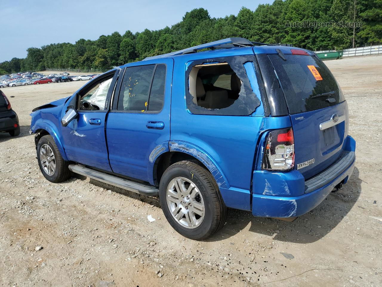 2010 Ford Explorer Limited Blue vin: 1FMEU6FE8AUA15397