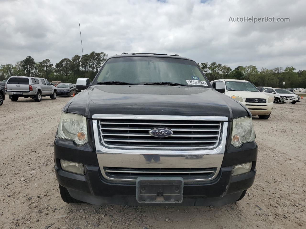 2010 Ford Explorer Limited Black vin: 1FMEU6FEXAUA84303