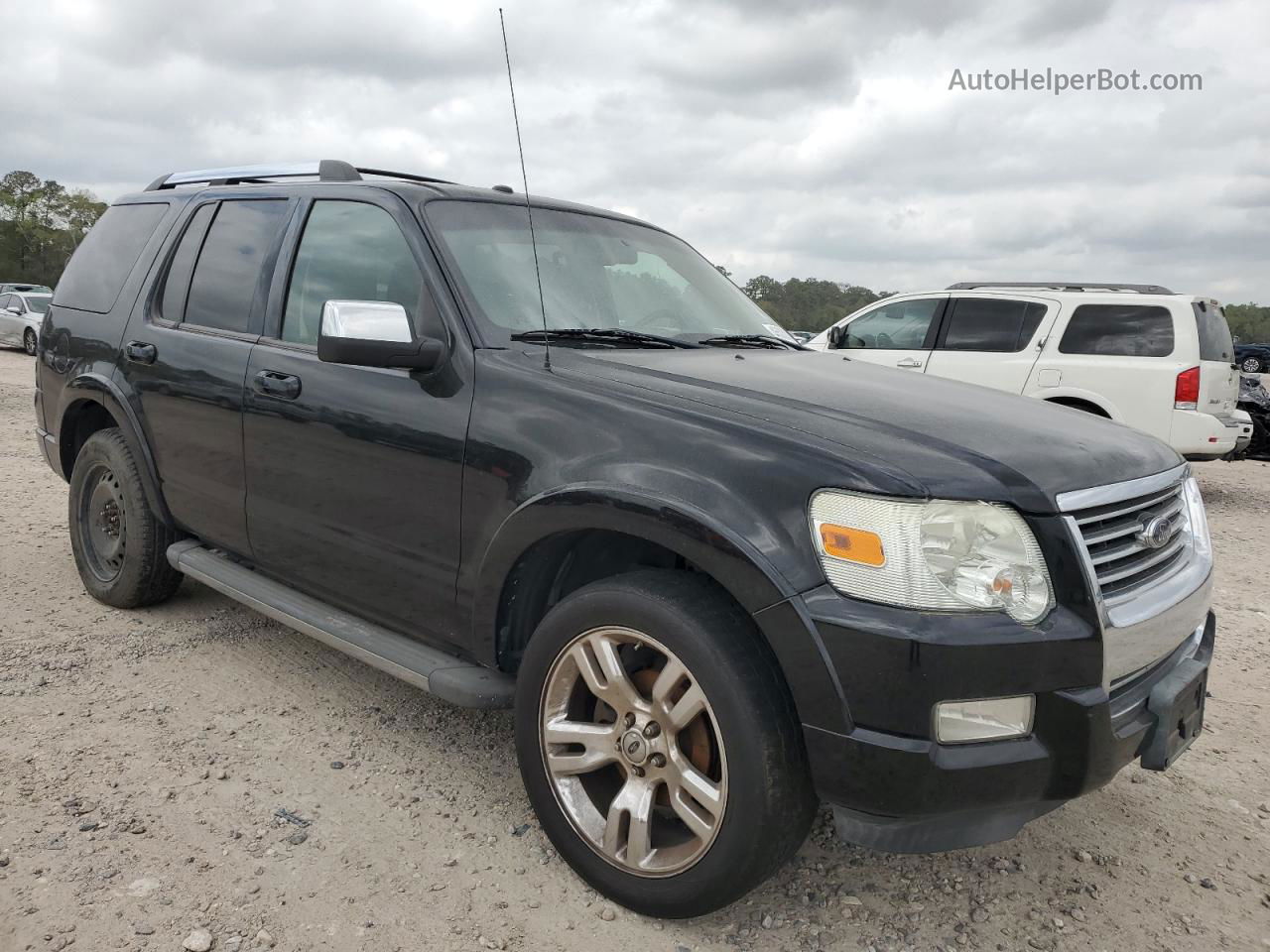 2010 Ford Explorer Limited Black vin: 1FMEU6FEXAUA84303