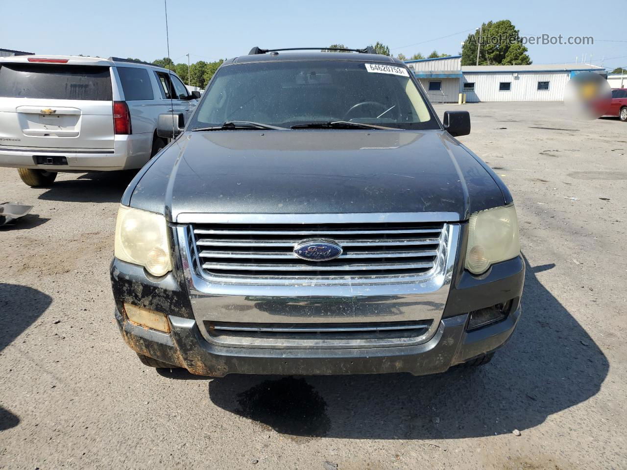 2010 Ford Explorer Xlt Gray vin: 1FMEU7D84AUA09681