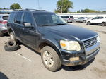 2010 Ford Explorer Xlt Gray vin: 1FMEU7D84AUA09681