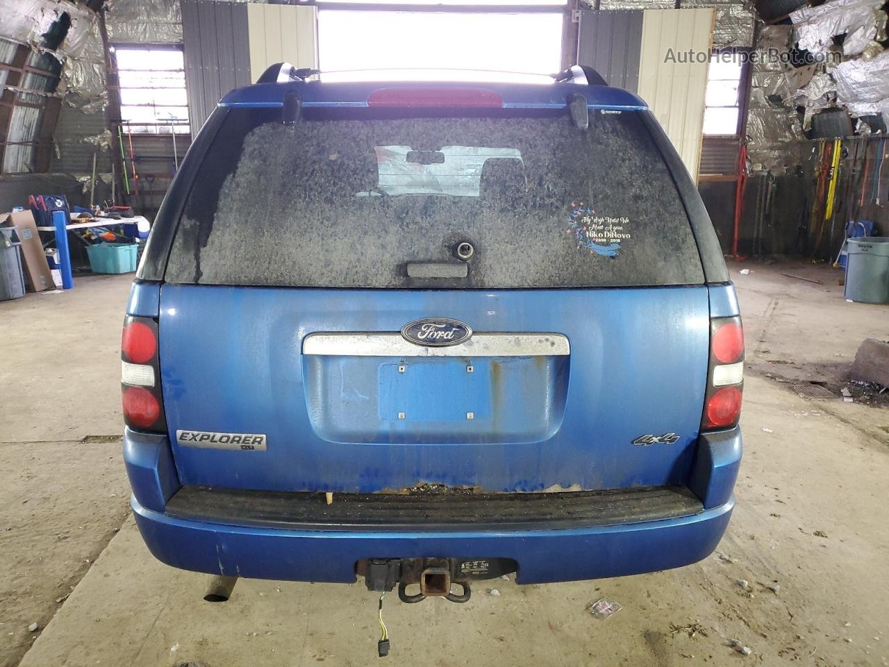 2010 Ford Explorer Xlt Синий vin: 1FMEU7DE0AUA19825