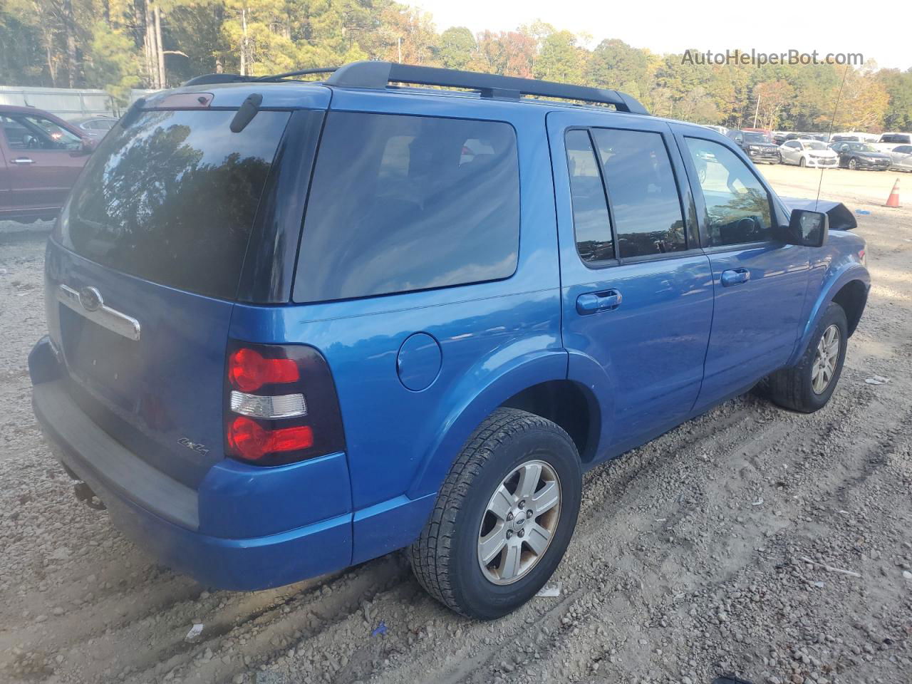 2010 Ford Explorer Xlt Blue vin: 1FMEU7DE0AUA22398