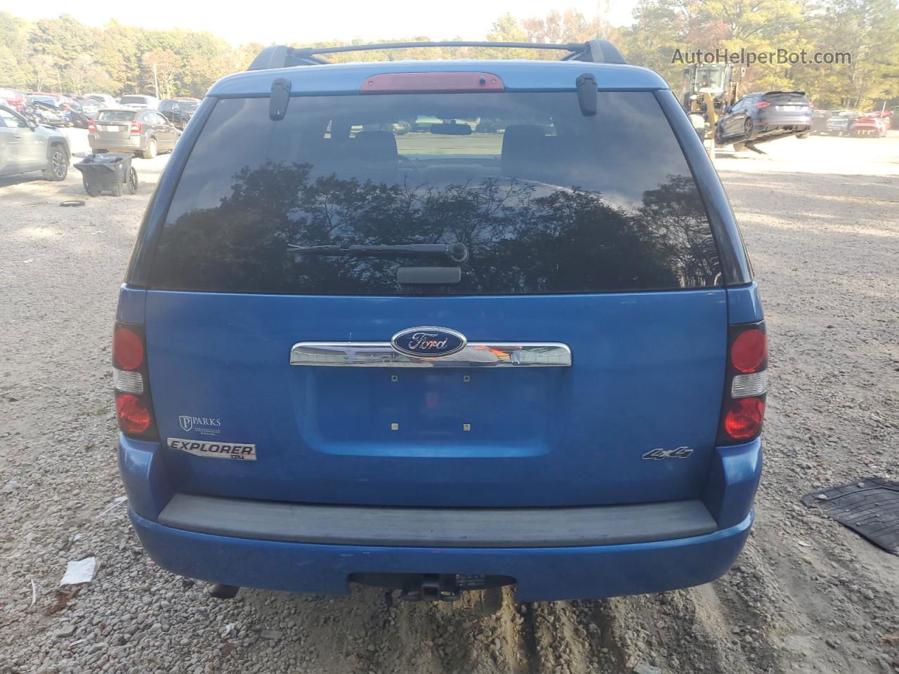 2010 Ford Explorer Xlt Blue vin: 1FMEU7DE0AUA22398