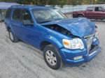 2010 Ford Explorer Xlt Blue vin: 1FMEU7DE0AUA22398